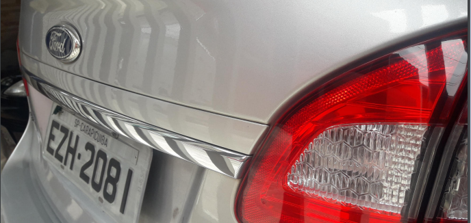  Veículo PLACA EZH 2081 – Carapicuíba/SP, RENAVAM 340.381.353, chassi3FAKP4BK3BM217820. DESCRIÇÃO: um AUTOMÓVEL importado, marca/modelo Ford/FiestaSE, na cor prata, a álcool/gasolina, ano de fabricação/modelo 2011/2011, com 4 portas.OBSERVAÇÕES: 1) Veículo objeto de restrição judicial (RENAJUD); 